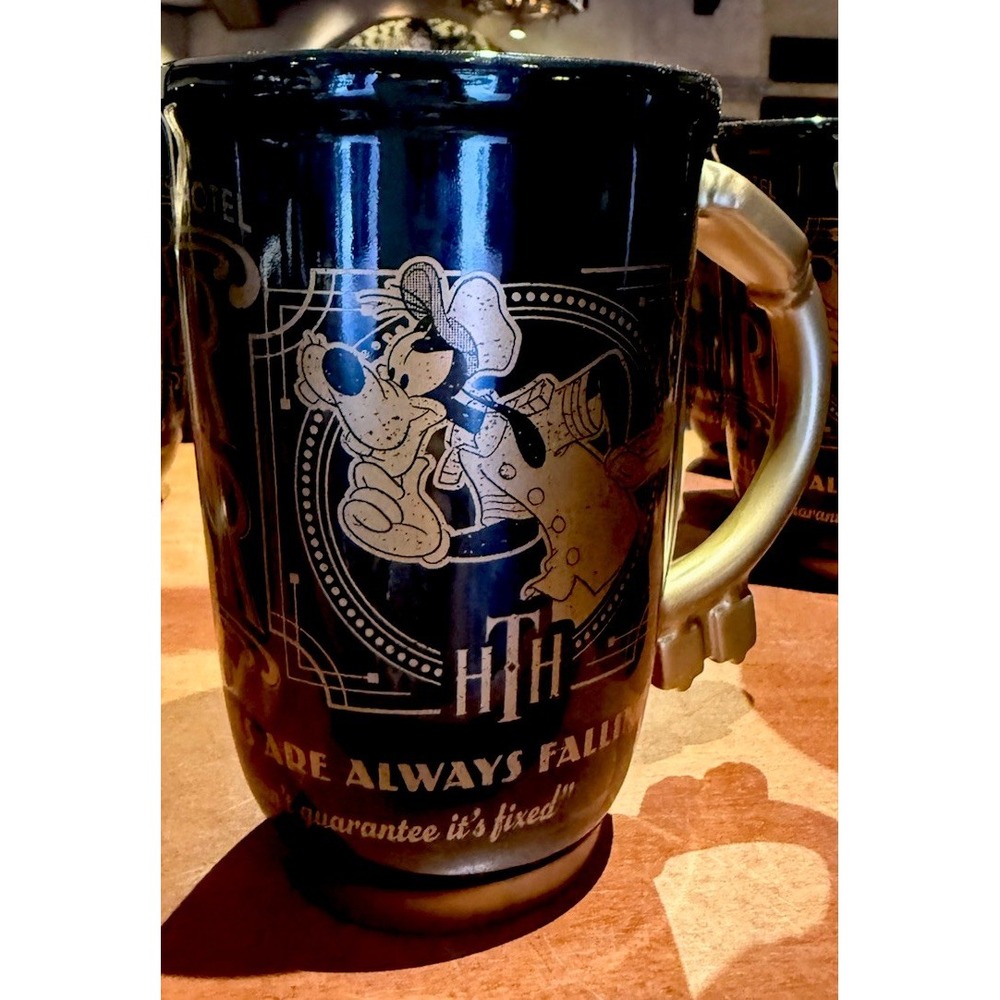2024 Disney Parks Hollywood Studios Tower Of Terror Mug Cup Elevator Repair NEW